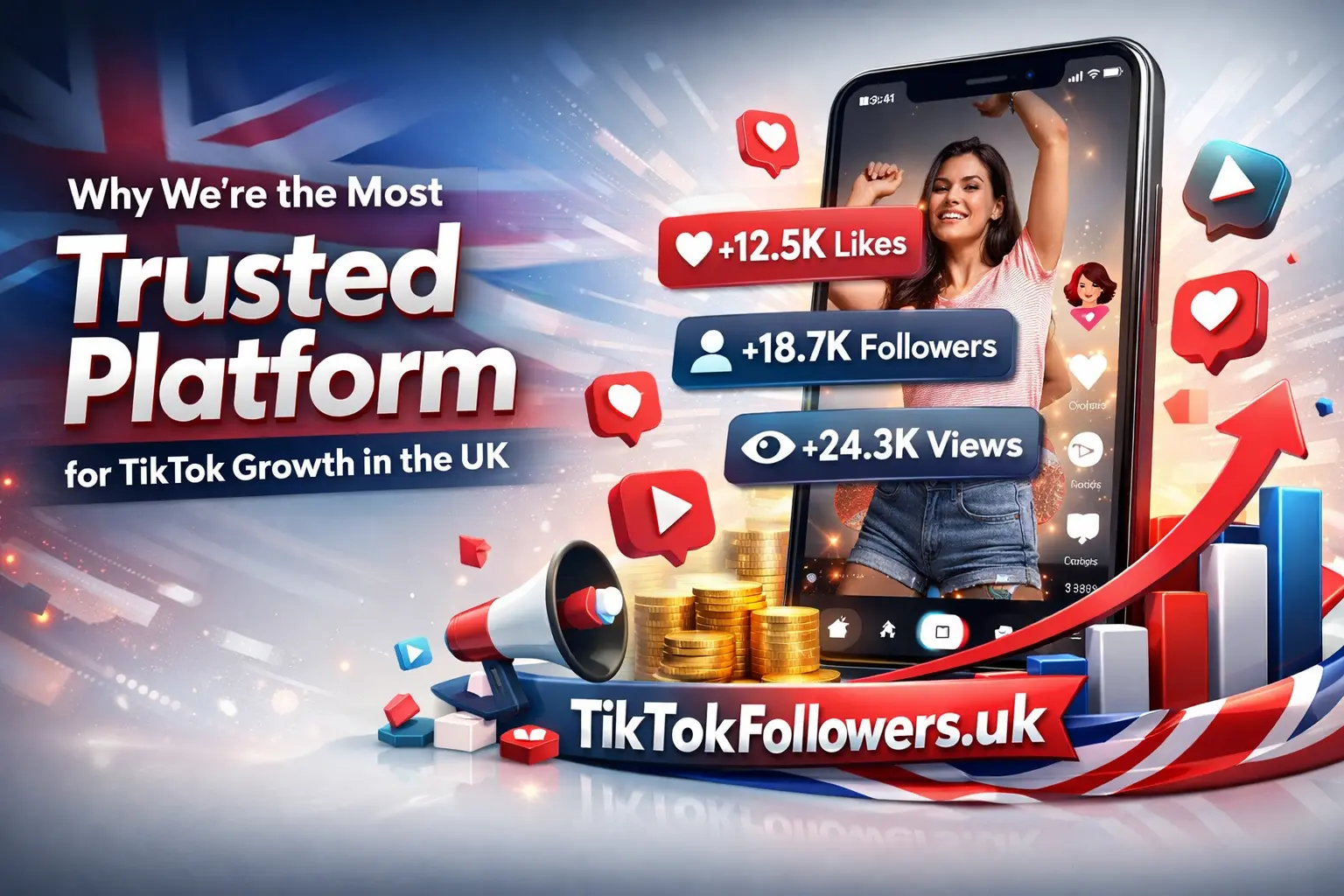 Most Trusted Platform for TikTok Growth in the UK